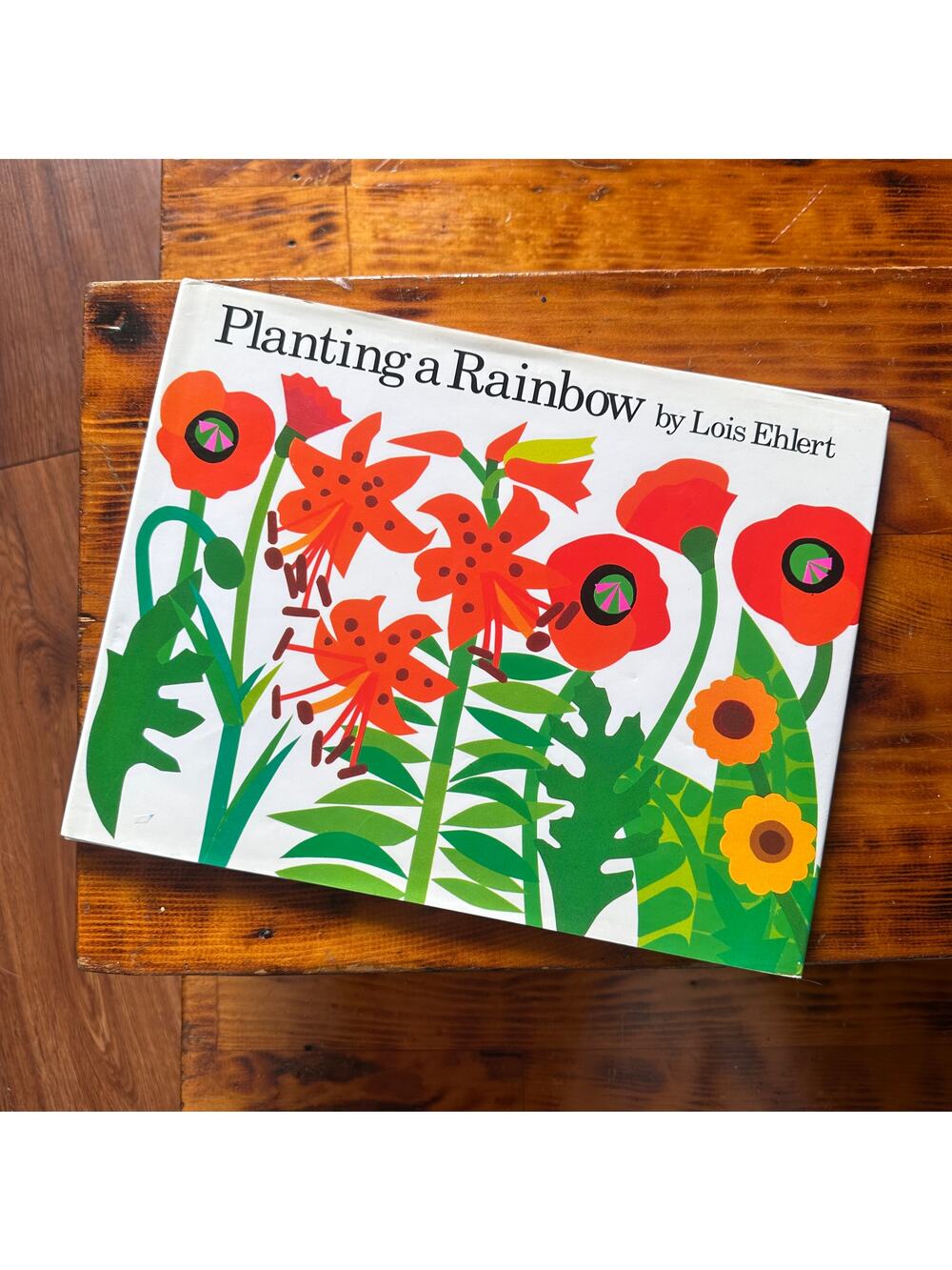 Vintage 1988 Planting A Rainbow Hardcover Book